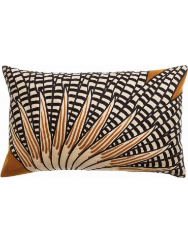 Coussin brodé Ewan Cuivre 40 x 65 1297080000Vivaraise