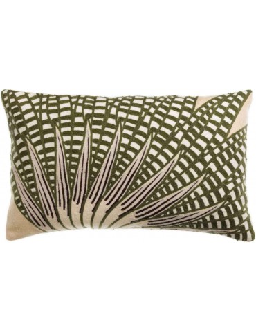 Coussin brodé Ewan Lin 30 x 50 1298017000Vivaraise