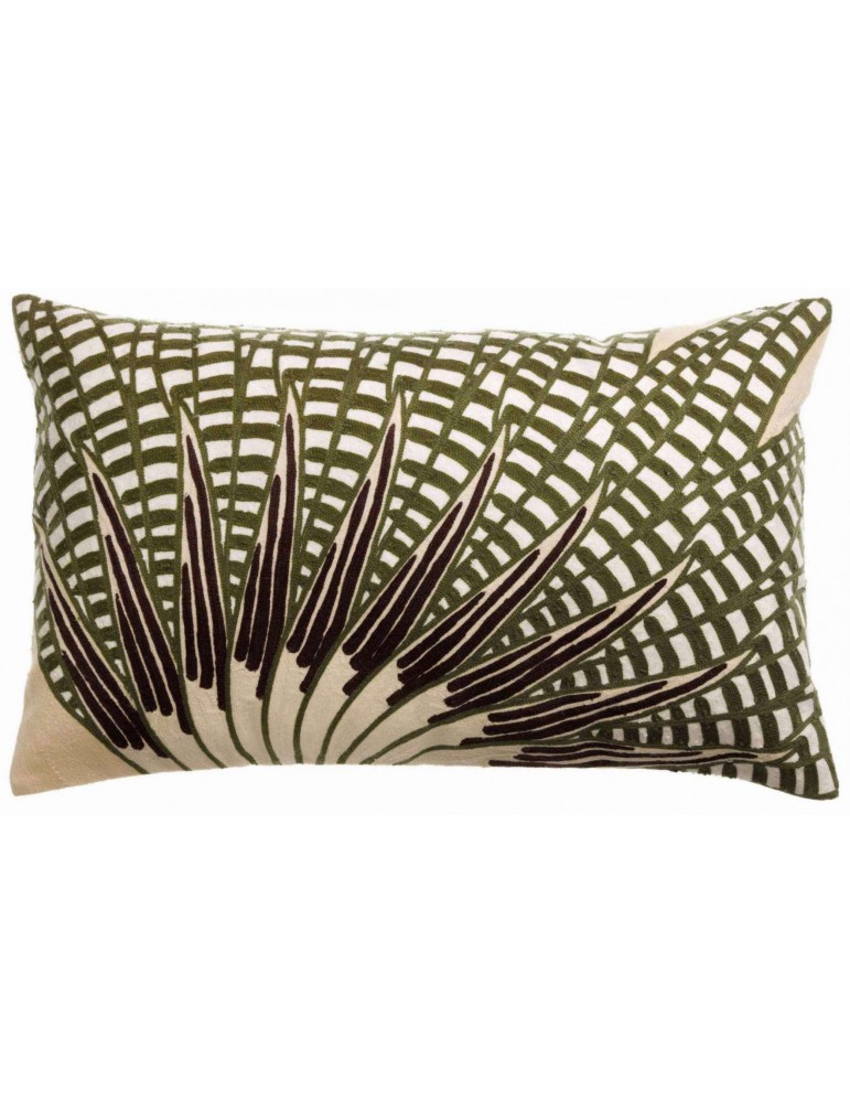 Coussin brodé Ewan Lin 40 x 65 1297017000Vivaraise