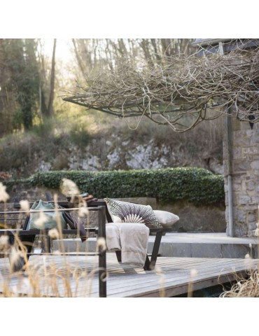 Coussin brodé Ewan Lin 40 x 65 1297017000Vivaraise