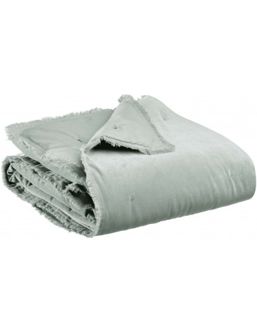 Plaid uni Fara Titane 135 x 200 5745026000Vivaraise