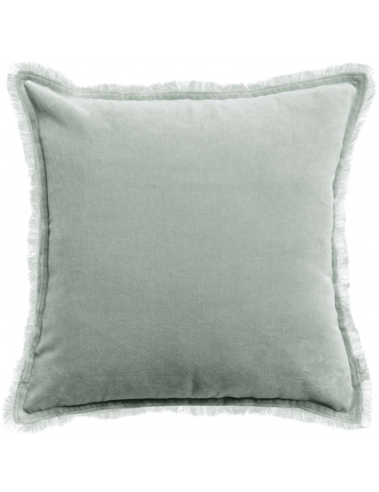 Coussin uni Fara Titane 45 x 45 5015026000Vivaraise