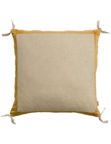 Coussin Elise Chambray Maïs 45 x 45 2638040000Vivaraise