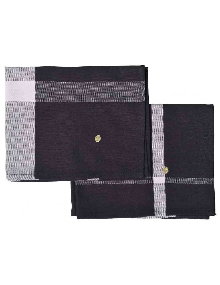 Lot de 2 sets de table La nonna Caviar 40 x 50 x 1 4797078002La Cerise sur le Gâteau