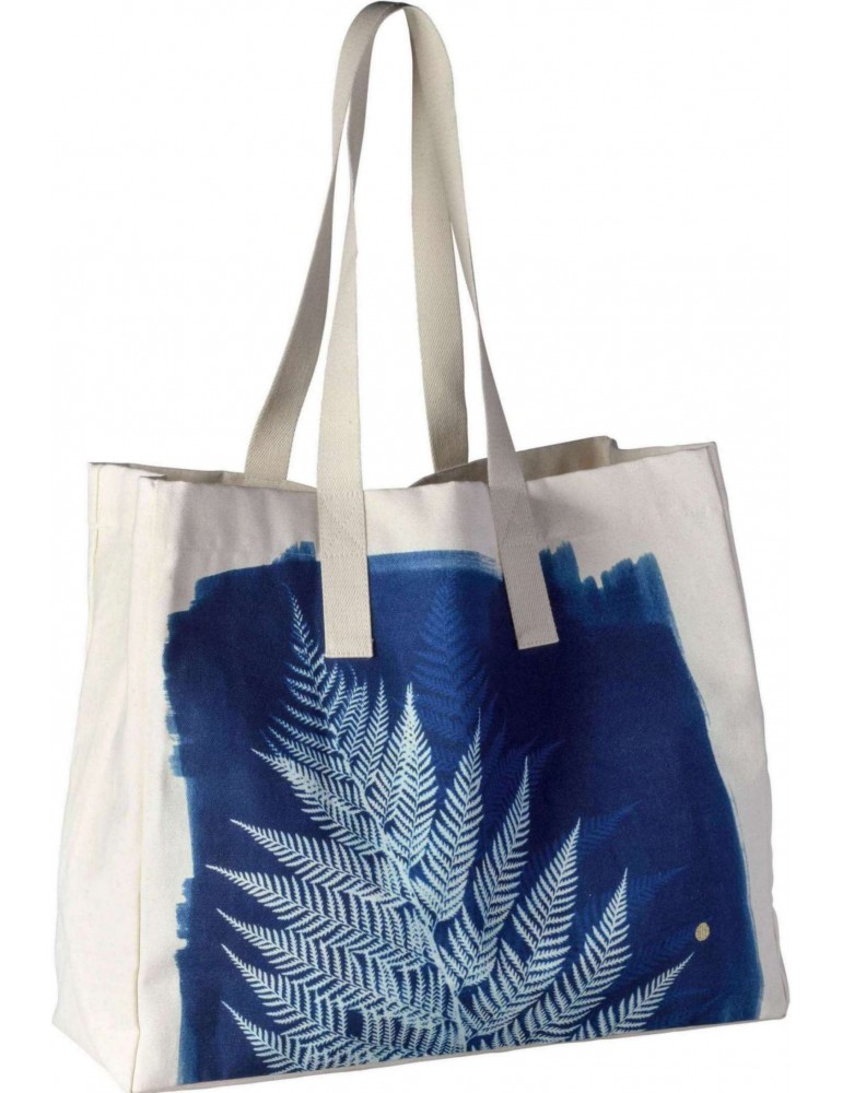 Sac cabas Fougère Bleu 38 x 46 x 18 3000974000La Cerise sur le Gâteau