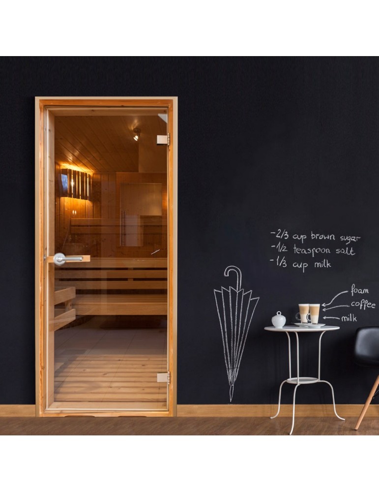 Papier-peint pour porte - Sauna A1-TNTTUR0123 Papier-peint pour porte - Sauna A1-TNTTUR0123