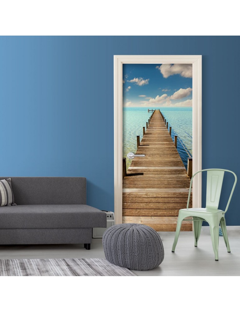 Papier-peint pour porte - Turquoise Harbour A1-TNTTUR0159 Papier-peint pour porte - Turquoise Harbour A1-TNTTUR0159