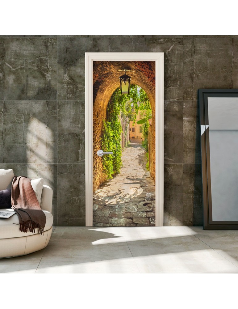 Papier-peint pour porte - Alley in Italy A1-TNTTUR0223