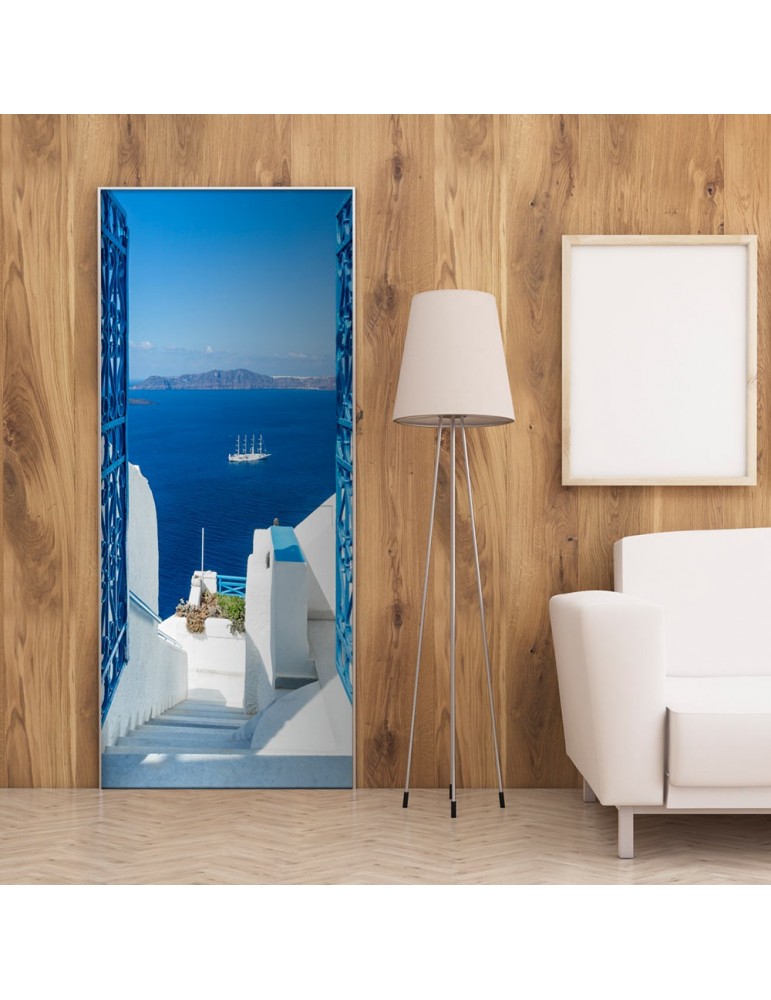 Papier-peint pour porte - Holidays in Greece A1-TNTTUR0227 Papier-peint pour porte - Holidays in Greece A1-TNTTUR0227