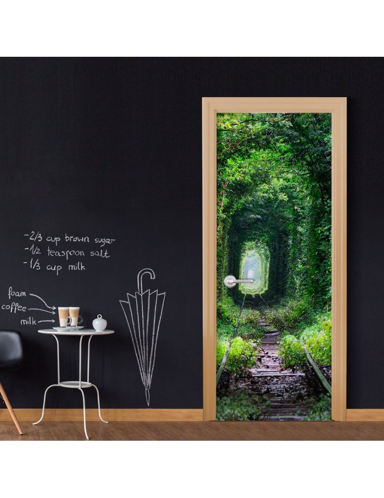 Papier-peint pour porte - Walk under the pergola A1-TNTTUR0271 Papier-peint pour porte - Walk under the pergola A1-TNTTUR0271