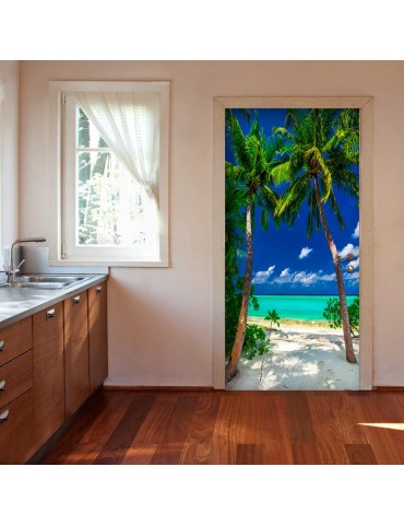 Papier-peint pour porte - Photo wallpaper - Island, beach I A1-TNTTUR0299