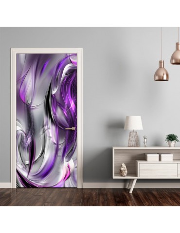Papier-peint pour porte - Photo wallpaper – Purple abstraction I A1-TNTTUR_70_0347