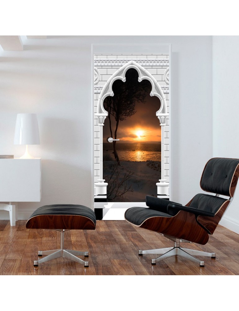 Papier-peint pour porte - Photo wallpaper - Gothic arch and sunset I A1-TNTTUR_70_0357