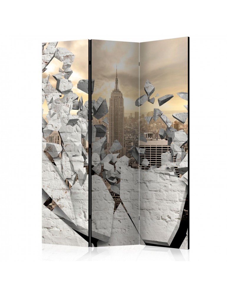 Paravent 3 volets - City behind the Wall [Room Dividers] A1-PARAVENT43