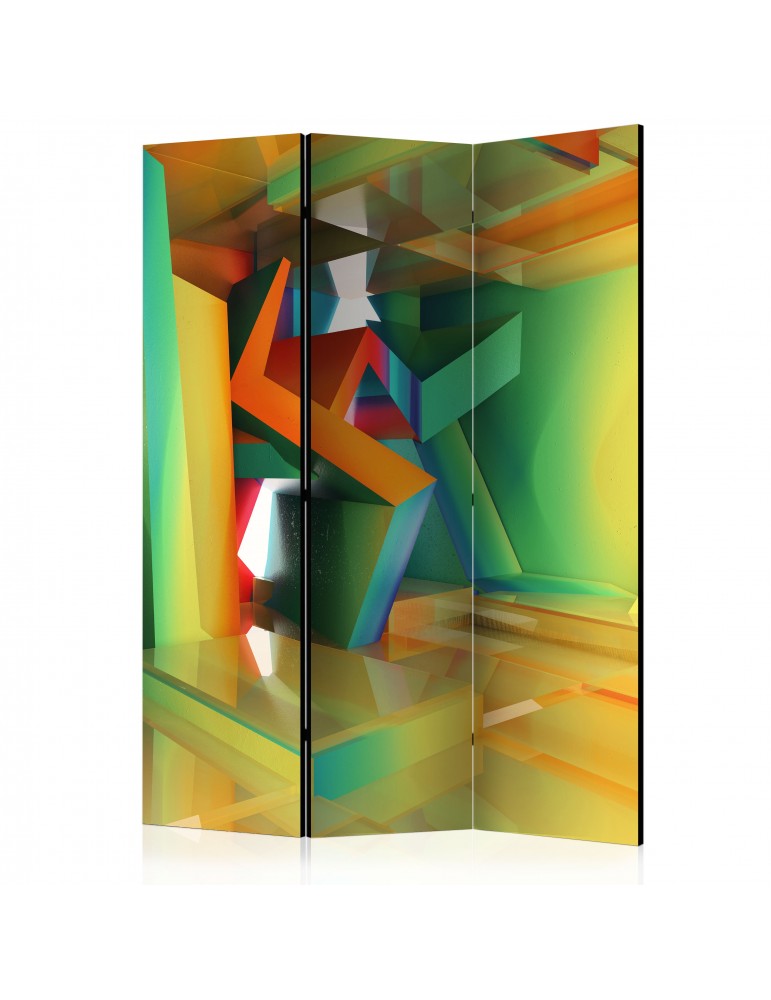 Paravent 3 volets - Colourful Space [Room Dividers] A1-PARAVENT770