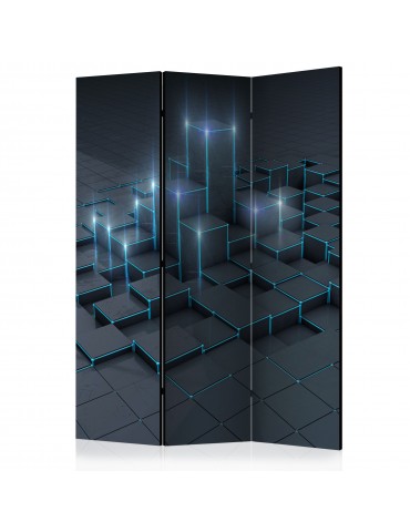 Paravent 3 volets - Black City [Room Dividers] A1-PARAVENT766