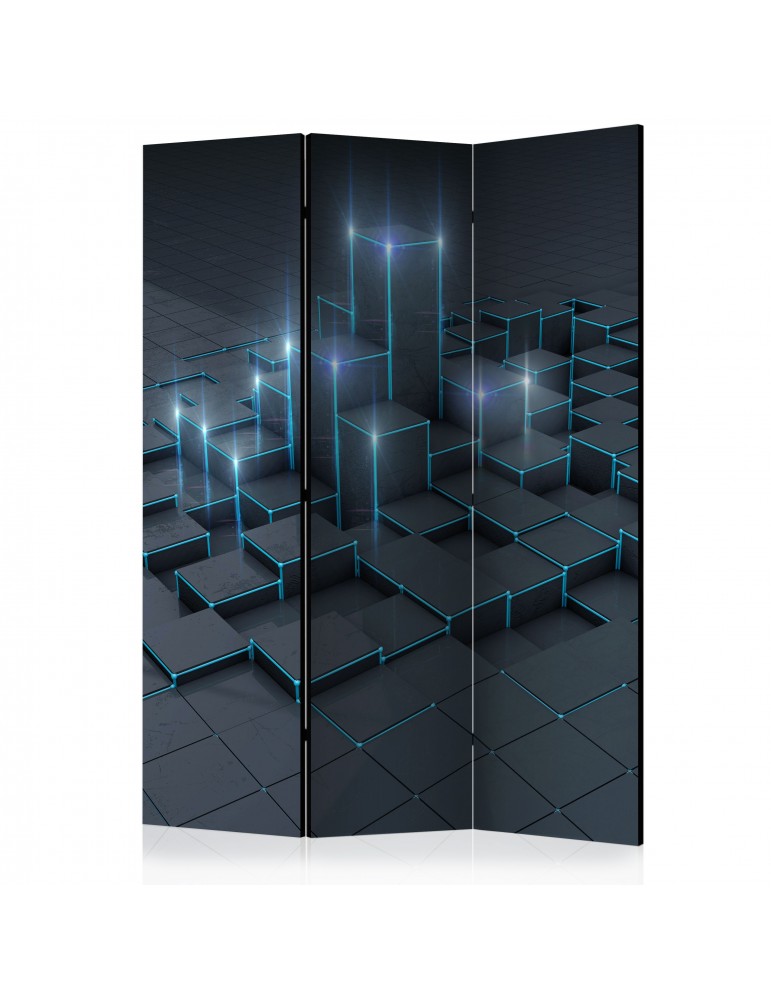 Paravent 3 volets - Black City [Room Dividers] A1-PARAVENT766