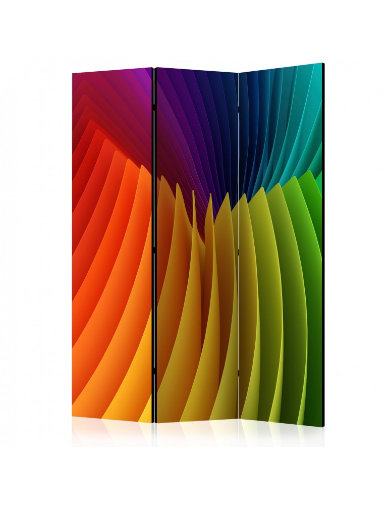 Paravent 3 volets - Rainbow Wave [Room Dividers] A1-PARAVENT732