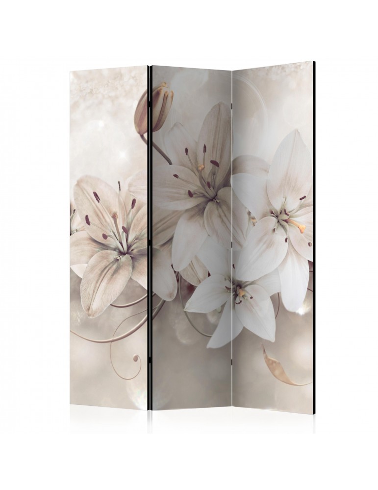 Paravent 3 volets - Diamond Lilies [Room Dividers] A1-PARAVENT174