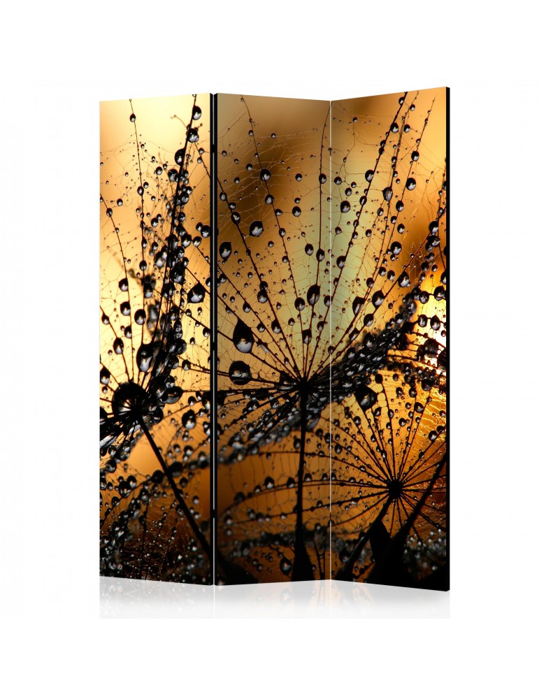 Paravent 3 volets - Dandelions in the Rain [Room Dividers] A1-PARAVENT138