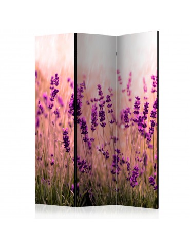 Paravent 3 volets - Lavender in the Rain [Room Dividers] A1-PARAVENT190
