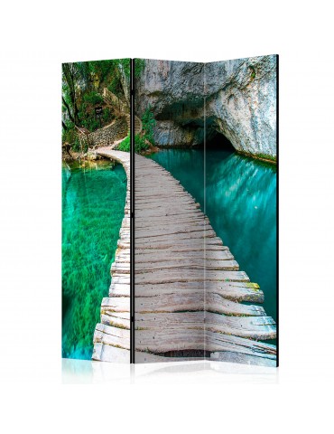 Paravent 3 volets - Emerald Lake [Room Dividers] A1-PARAVENT198