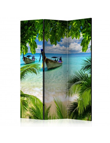 Paravent 3 volets - Tropical Paradise [Room Dividers] A1-PARAVENT208
