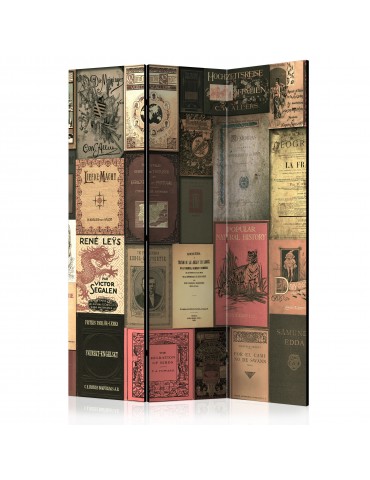 Paravent 3 volets - Books of Paradise [Room Dividers] A1-PARAVENT1033