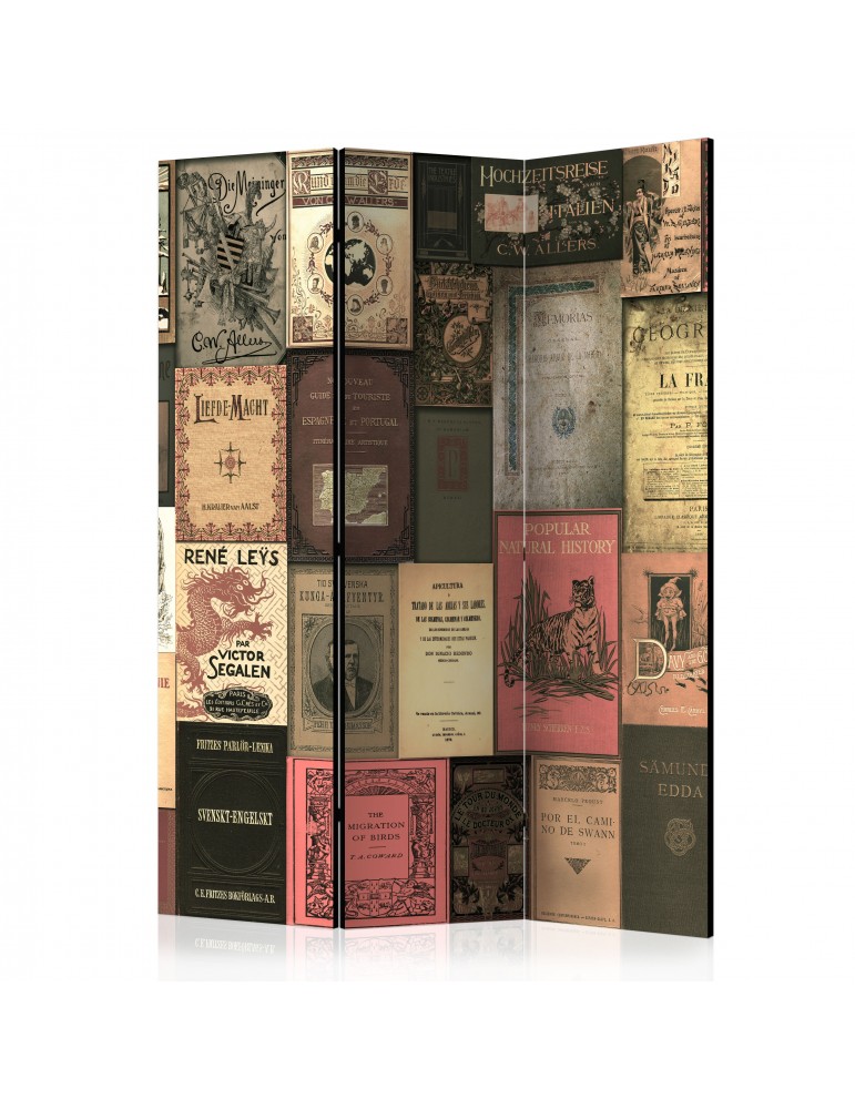 Paravent 3 volets - Books of Paradise [Room Dividers] A1-PARAVENT1033