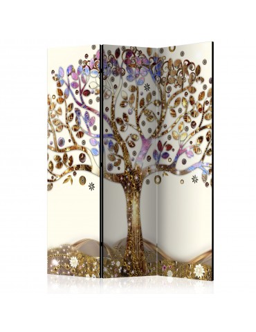 Paravent 3 volets - Golden Tree [Room Dividers] A1-PARAVENT471