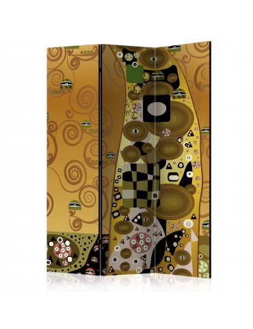 Paravent 3 volets - Artistic Geometry [Room Dividers] A1-PARAVENT473