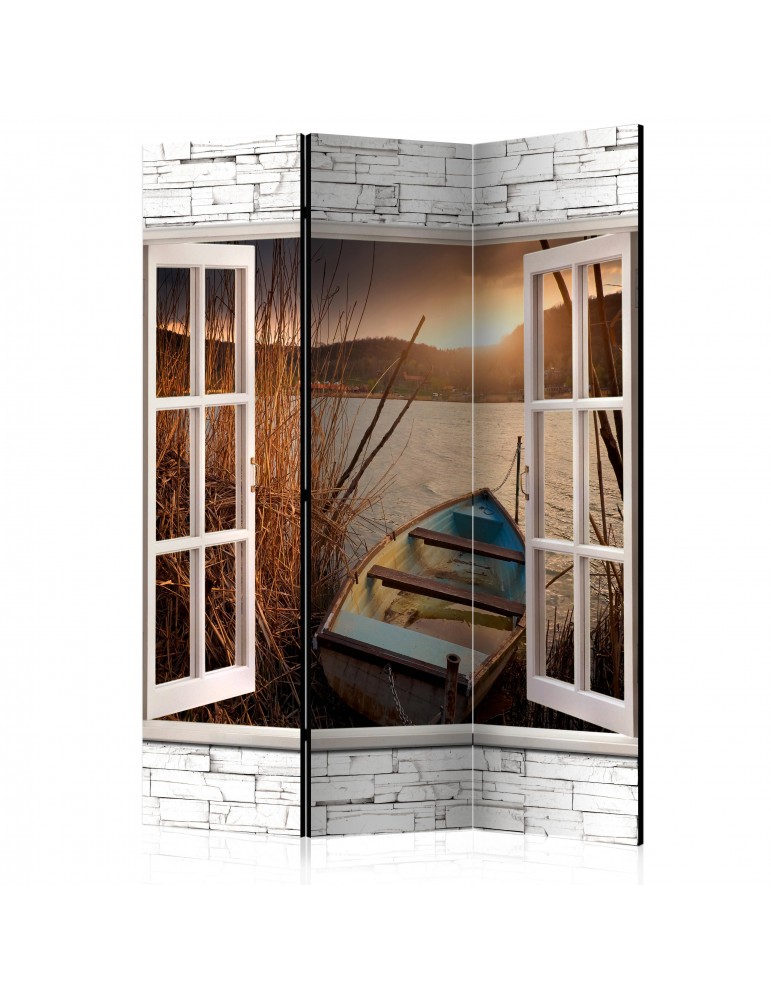 Paravent 3 volets - Autumnal Lake [Room Dividers] A1-PARAVENT965