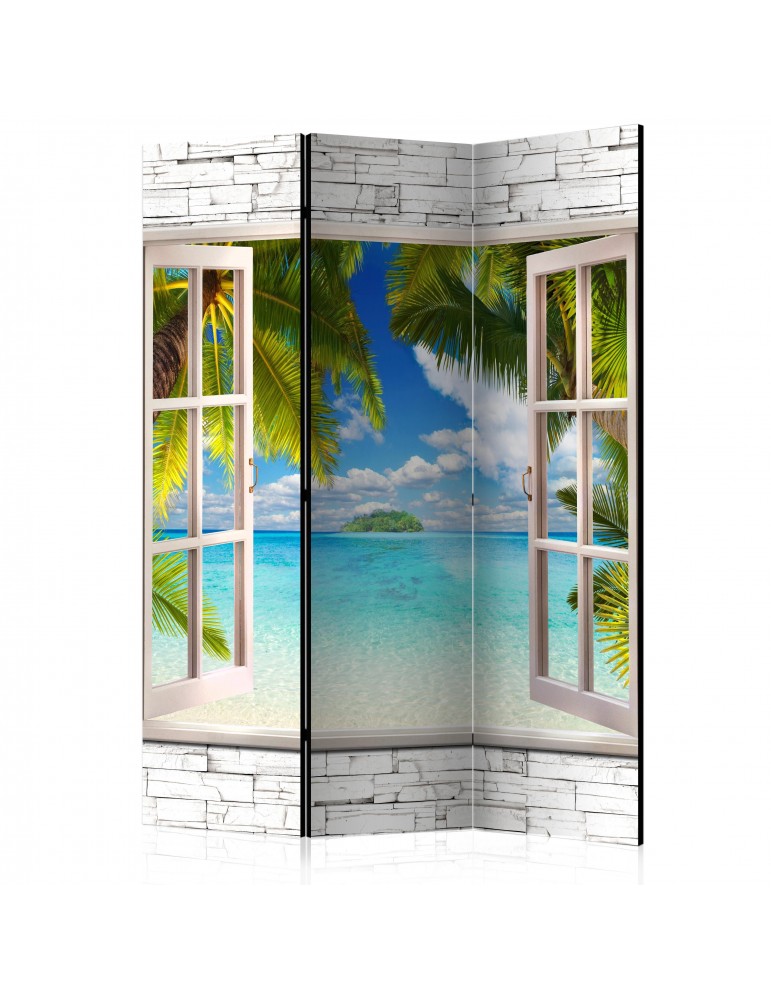 Paravent 3 volets - Dream Island [Room Dividers] A1-PARAVENT973