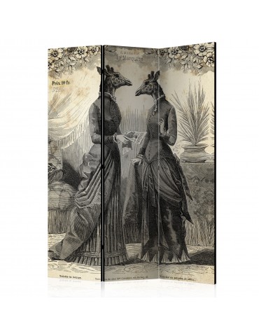 Paravent 3 volets - Conversation [Room Dividers] A1-PARAVENT509
