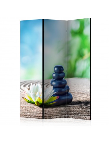 Paravent 3 volets - Calm Place [Room Dividers] A1-PARAVENT953