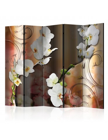 Paravent 5 volets - Orchid II [Room Dividers] A1-PARAVENT584