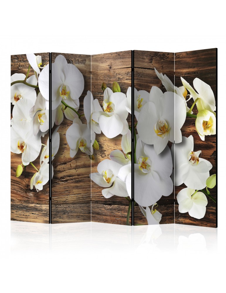 Paravent 5 volets - Forest Orchid II [Room Dividers] A1-PARAVENT598