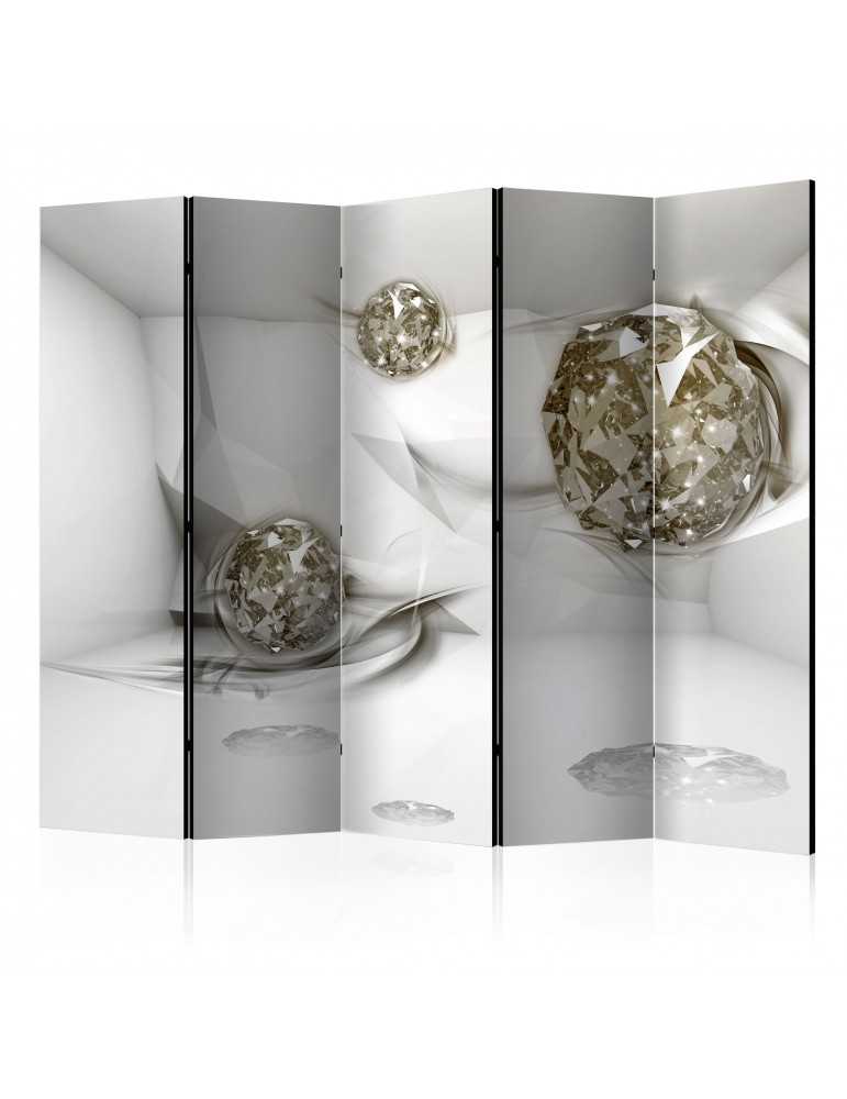 Paravent 5 volets - Abstract Diamonds II [Room Dividers] A1-PARAVENT72