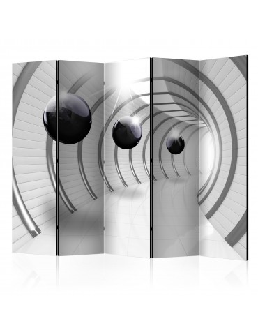 Paravent 5 volets - Futuristic Tunnel II [Room Dividers] A1-PARAVENT84