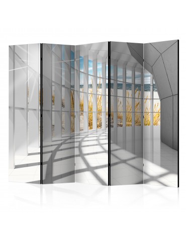 Paravent 5 volets - Seaside Bastion II [Room Dividers] A1-PARAVENT46