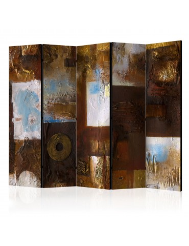 Paravent 5 volets - Winter Landscape II [Room Dividers] A1-PARAVENT117