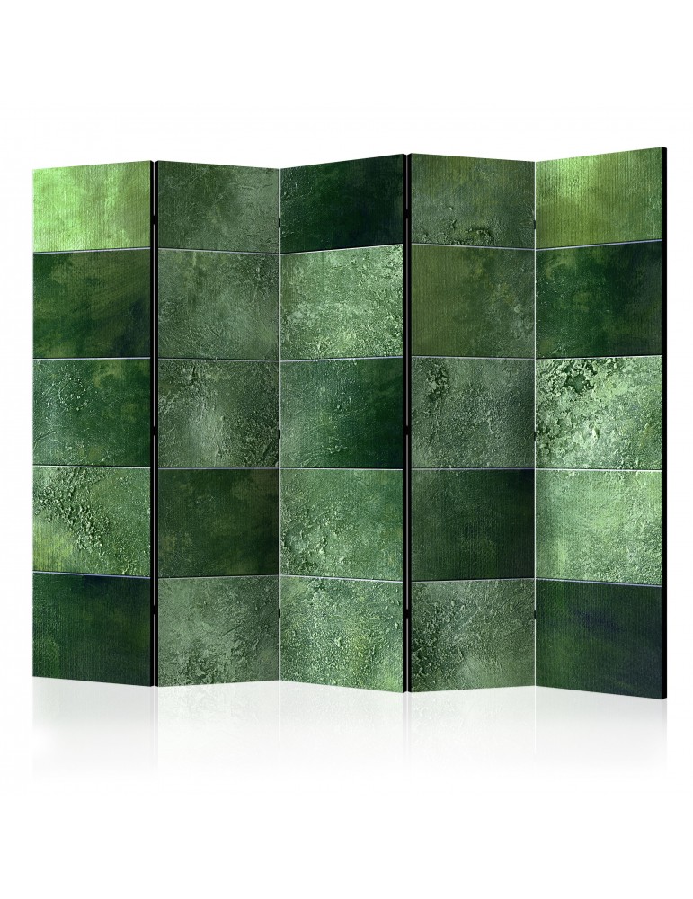 Paravent 5 volets - Green Puzzle II [Room Dividers] A1-PARAVENT129