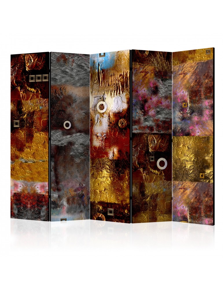 Paravent 5 volets - Painted Abstraction II [Room Dividers] A1-PARAVENT119