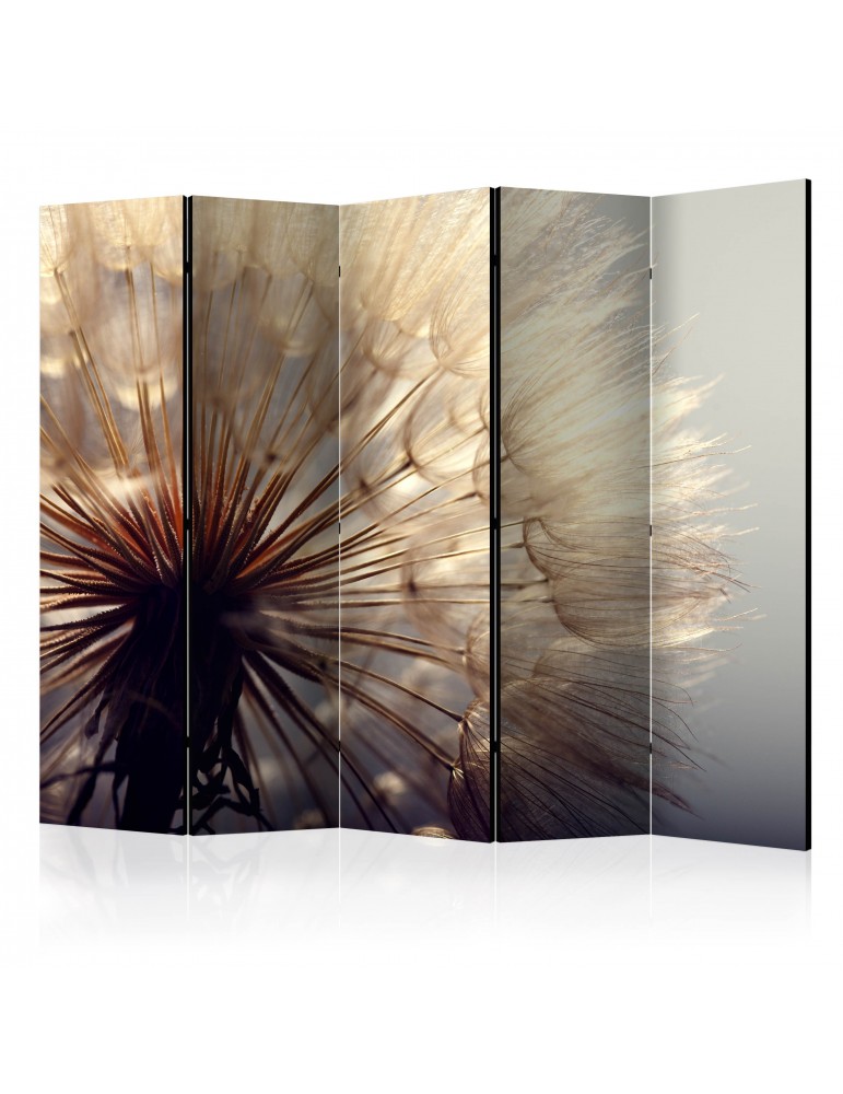 Paravent 5 volets - Dandelion Kiss II [Room Dividers] A1-PARAVENT853