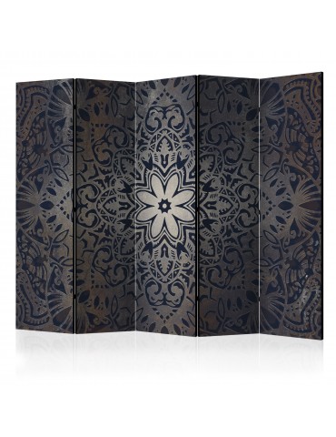 Paravent 5 volets - Iron Flowers II [Room Dividers] A1-PARAVENT92