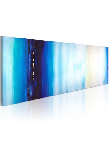Tableau peint à la main - Liquide bleu A1-N1617-MK