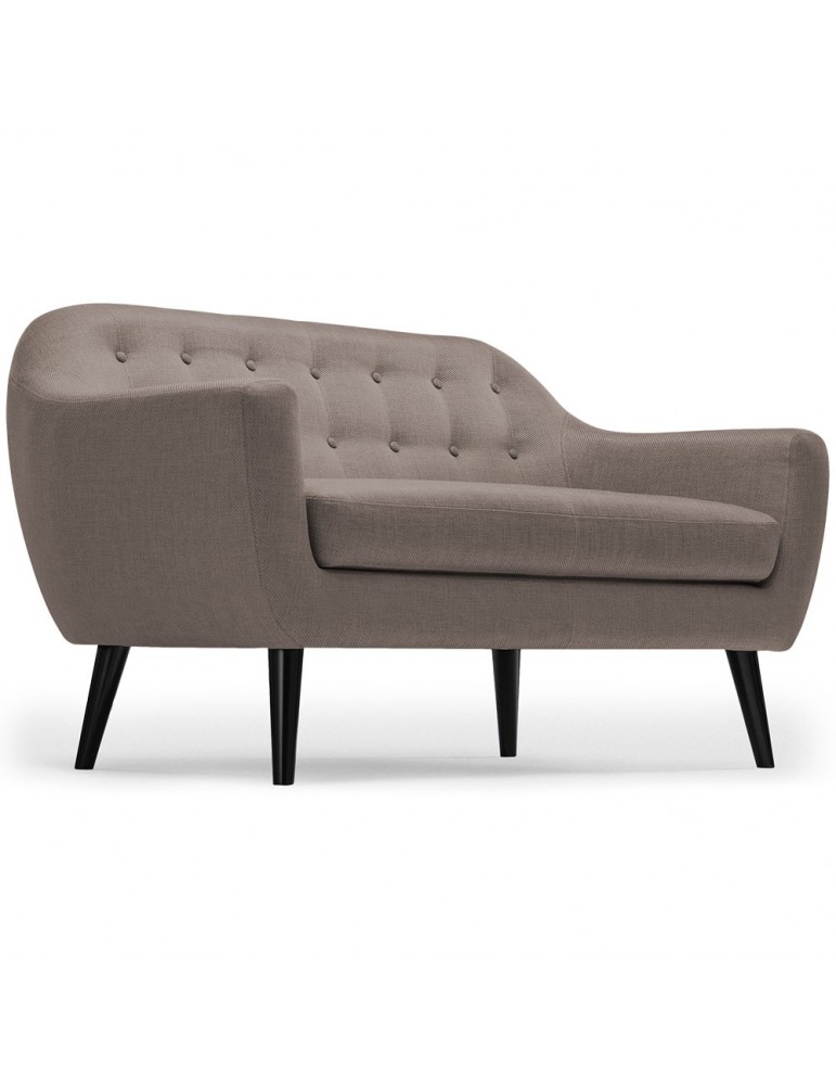 Canapé scandinave 3 places Fidelio Tissu Taupe hy80413taupe