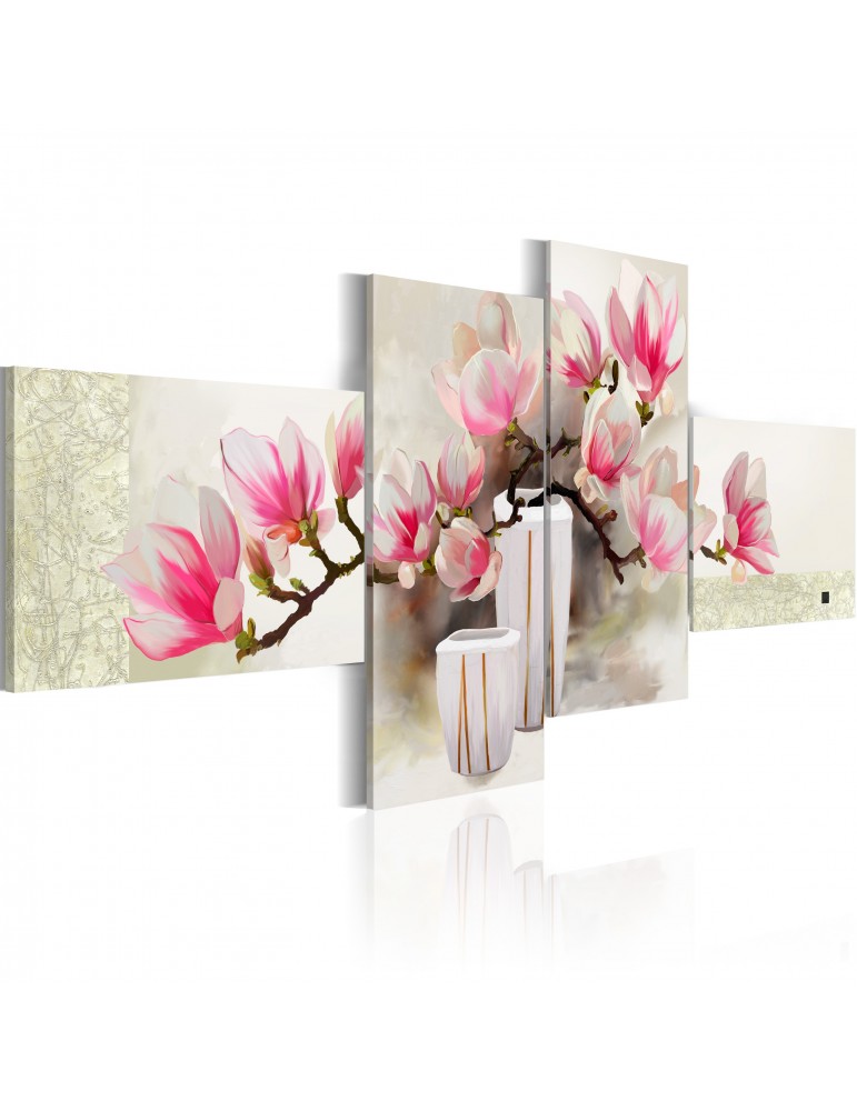 Tableau peint à la main - Parfum de magnolias A1-N2613MK Tableau peint à la main - Parfum de magnolias A1-N2613MK