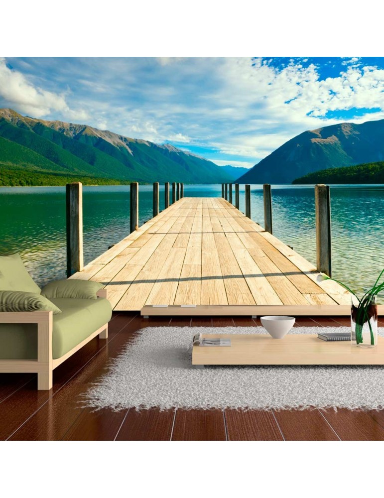 Papier peint - Entre lac et montagnes A1-F4TNT0446-P Papier peint - Entre lac et montagnes A1-F4TNT0446-P