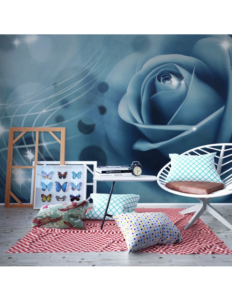 Papier peint - Blue rose A1-F4TNT0536 Papier peint - Blue rose A1-F4TNT0536